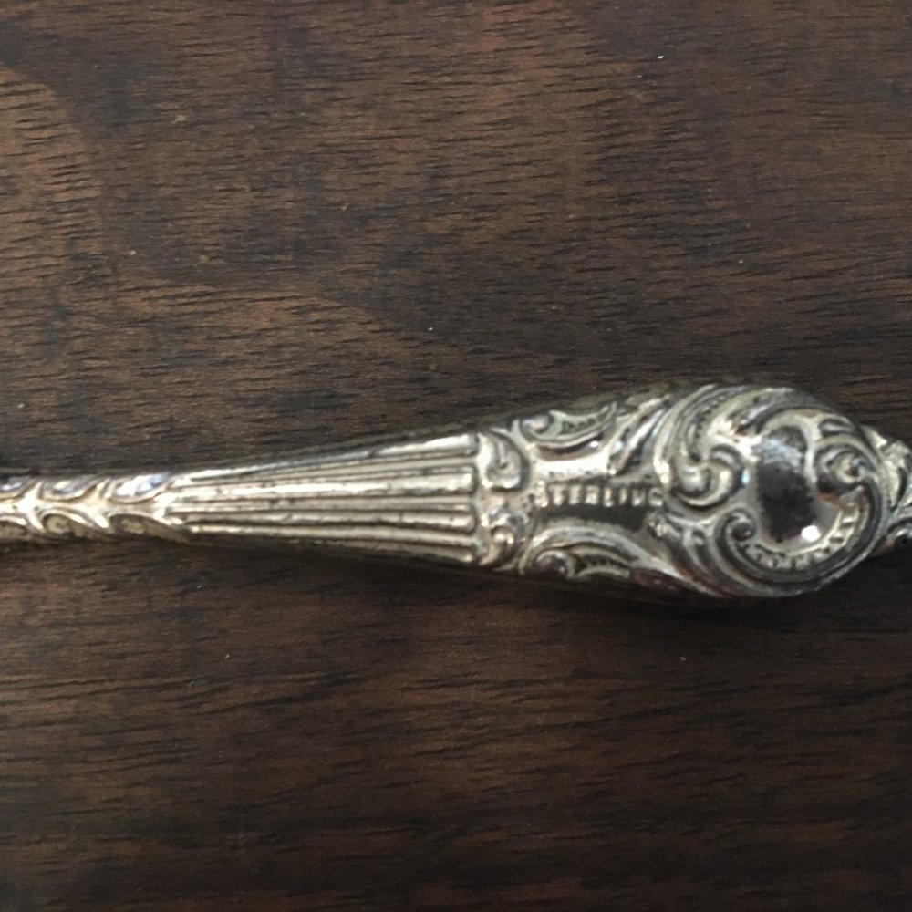 Antique Victorian 1800s Sterling Silver Manicure T - Picture 7 of 12